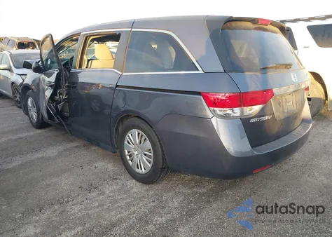 2016 Honda Odyssey Lx z USA, uszkodzony, nr VIN 5FNRL5H24GB034410